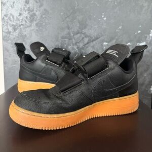 Nike Air Force 1 Utility Black/Gum